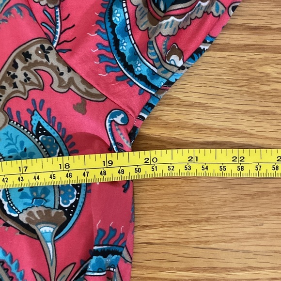 Elegant Paisley Long Sleeve Top - Picture 4 of 5